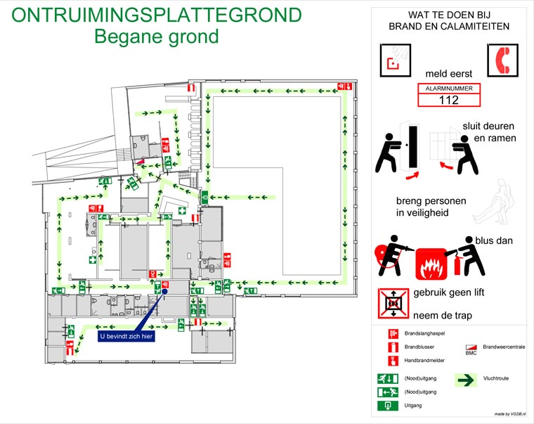 Vluchtplan VGDB Nederland